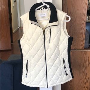 Cream color Calvin Klein vest